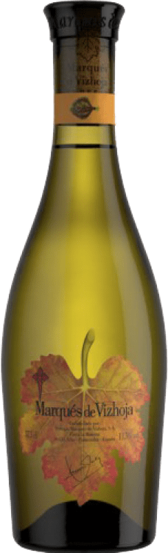 4,95 € Free Shipping | White wine Marqués de Vizhoja Young Galicia Spain Half Bottle 37 cl