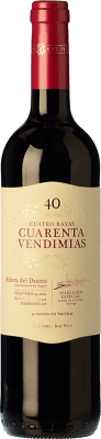 Cuatro Rayas Cuarenta Vendimias Tempranillo — テンプラニーリョ Crianza — クリアンサ 75 cl