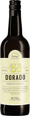10,95 € Free Shipping | Fortified wine Cuatro Rayas 61 Dorado Solera D.O. Rueda Castilla y León Spain Palomino Fino, Verdejo Bottle 75 cl