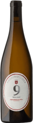 10,95 € Spedizione Gratuita | Vino bianco Raventós Marqués d'Alella Tina 9 Giovane D.O. Alella Catalogna Spagna Pansa Blanca Bottiglia 75 cl