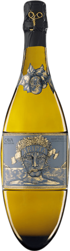83,95 € Kostenloser Versand | Weißer Sekt Agustí Torelló Kripta Brut Nature Große Reserve — Lange Reifung D.O. Cava Katalonien Spanien Macabeo, Xarel·lo, Parellada Flasche 75 cl