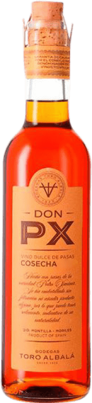 15,95 € Free Shipping | Fortified wine Toro Albalá Don PX D.O. Montilla-Moriles Andalucía y Extremadura Spain Pedro Ximénez Half Bottle 37 cl