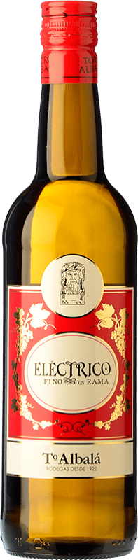 8,95 € Free Shipping | Fortified wine Toro Albalá Eléctrico en Rama Fino D.O. Montilla-Moriles Andalucía y Extremadura Spain Pedro Ximénez Bottle 75 cl