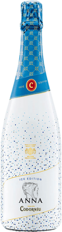 12,95 € Envío gratis | Espumoso Blanco Codorníu Anna Ice Semiseco Edición Limitada D.O. Cava Cataluña España Macabeo, Xarel·lo, Chardonnay, Parellada Botella 75 cl