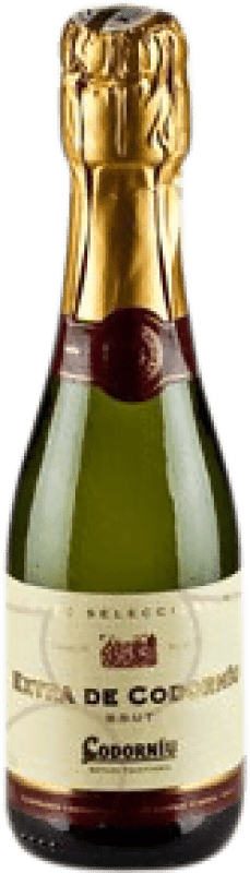 4,95 € Envoi gratuit | Blanc mousseux Codorníu Extra Extra- Brut Réserve D.O. Cava Catalogne Espagne Macabeo, Xarel·lo, Chardonnay, Parellada Petite Bouteille 20 cl