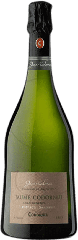 68,95 € 送料無料 | 白スパークリングワイン Codorníu Jaume Brut グランド・リザーブ D.O. Cava カタロニア スペイン マグナムボトル 1,5 L