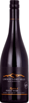 34,95 € Envio grátis | Vinho tinto Lawson's Dry Hills Reserva Nova Zelândia Pinot Preto Garrafa 75 cl
