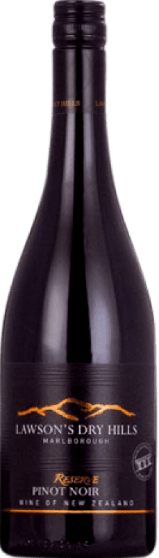 34,95 € Free Shipping | Red wine Lawson's Dry Hills Reserve New Zealand Pinot Black Bottle 75 cl