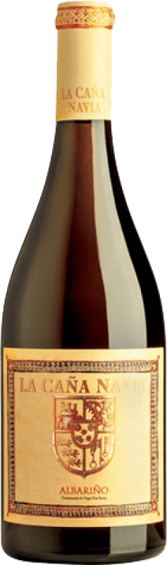 27,95 € Free Shipping | White wine La Caña Navia Aged D.O. Rías Baixas Galicia Spain Albariño Bottle 75 cl