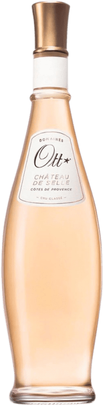 104,95 € 免费送货 | 玫瑰酒 Ott Château de Selle 年轻的 A.O.C. France 法国 Syrah, Grenache, Cabernet Sauvignon, Cinsault 瓶子 Magnum 1,5 L