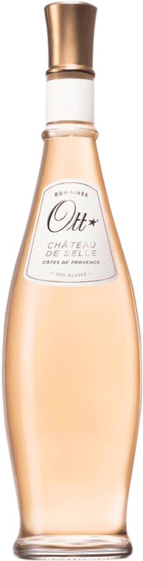 106,95 € Envio grátis | Vinho rosé Ott Château de Selle Jovem A.O.C. França França Syrah, Grenache, Cabernet Sauvignon, Cinsault Garrafa Magnum 1,5 L