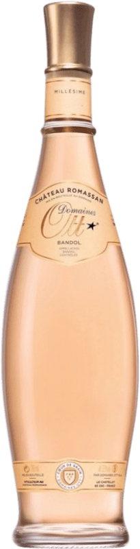 53,95 € Kostenloser Versand | Rosé-Wein Ott Château Romassan Jung A.O.C. Frankreich Frankreich Grenache, Monastrell, Cinsault Flasche 75 cl