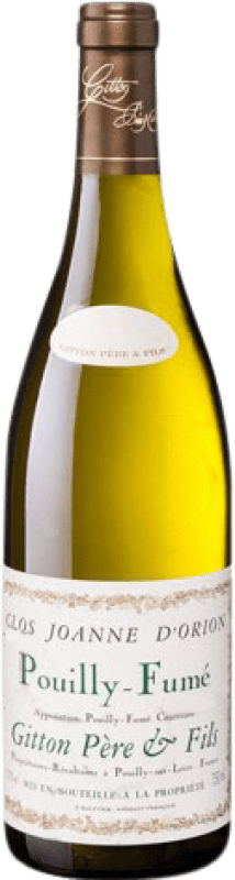 29,95 € Spedizione Gratuita | Vino Bianco Domaine Gitton Clos Joanne d'Orion Crianza — Invecchiato in Botte A.O.C. Blanc-Fumé de Pouilly Francia Sauvignon 75 cl