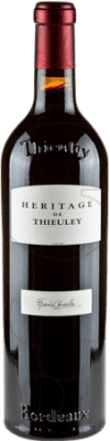 26,95 € Envío gratis | Vino tinto Château Thieuley Heritage A.O.C. Bordeaux Francia Botella 75 cl