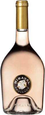 54,95 € 免费送货 | 玫瑰酒 Château Miraval Rosé 年轻的 A.O.C. Côtes de Provence 法国 Syrah, Grenache, Cinsault, Vermentino 瓶子 Magnum 1,5 L