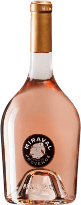 49,95 € 送料無料 | ロゼワイン Château Miraval Rosé 若い A.O.C. Côtes de Provence フランス Syrah, Grenache, Cinsault, Vermentino マグナムボトル 1,5 L