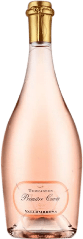22,95 € Free Shipping | Rosé wine Villa Vallombrosa Terrasses Rosé Young A.O.C. France France Syrah, Grenache, Monastrell, Cinsault Bottle 75 cl
