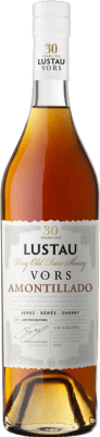 67,95 € Kostenloser Versand | Likörwein Lustau Amontillado Very Old Rare Sherry VORS D.O. Jerez-Xérès-Sherry Andalusien Spanien Palomino Fino 30 Jahre Medium Flasche 50 cl