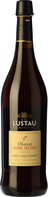 21,95 € Spedizione Gratuita | Vino fortificato Lustau Don Nuño Oloroso Secco D.O. Jerez-Xérès-Sherry Andalusia Spagna Palomino Fino Bottiglia 75 cl