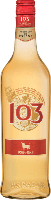 21,95 € Envio grátis | Brandy Conhaque Osborne 103 Espanha 1 L