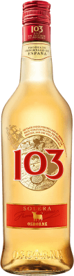 10,95 € 免费送货 | 白兰地 Osborne 103 D.O. Jerez-Xérès-Sherry 西班牙 70 cl
