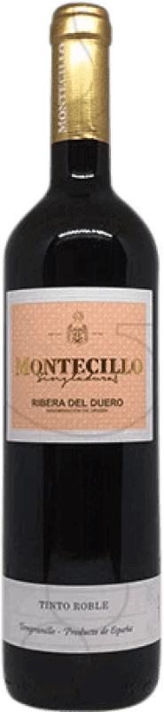 14,95 € Envoi gratuit | Vin rouge Montecillo Chêne D.O. Ribera del Duero Castille et Leon Espagne Tempranillo Bouteille 75 cl