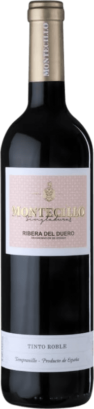 14,95 € Kostenloser Versand | Rotwein Montecillo Eiche D.O. Ribera del Duero Kastilien und León Spanien Tempranillo Flasche 75 cl