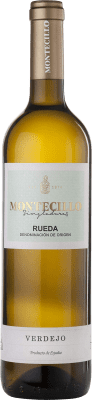 10,95 € 免费送货 | 白酒 Montecillo 年轻的 D.O. Rueda 西班牙 Verdejo 瓶子 75 cl