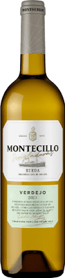 11,95 € Envío gratis | Vino Blanco Montecillo Joven D.O. Rueda España Verdejo 75 cl