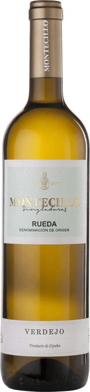10,95 € Spedizione Gratuita | Vino bianco Montecillo Giovane D.O. Rueda Spagna Verdejo Bottiglia 75 cl