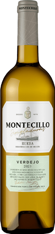 11,95 € Spedizione Gratuita | Vino Bianco Montecillo Giovane D.O. Rueda Spagna Verdejo 75 cl