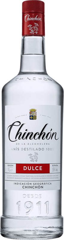 13,95 € Kostenloser Versand | Anislikör González Byass Chinchón de la Alcoholera Edelsüß Spanien Flasche 1 L