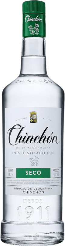 16,95 € Kostenloser Versand | Anislikör González Byass Chinchón de la Alcoholera Trocken Spanien Flasche 1 L