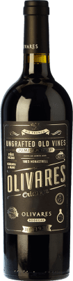 19,95 € Envío gratis | Vino Tinto Olivares Crianza D.O. Jumilla Levante España Monastrell 75 cl