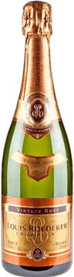 97,95 € Envio grátis | Espumante rosé Louis Roederer Rosé Vintage Brut Grande Reserva A.O.C. Champagne França Pinot Preto, Chardonnay Garrafa 75 cl