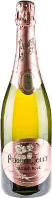 89,95 € 免费送货 | 桃红起泡酒 Perrier-Jouët Blason Brut — 起泡酒 干型 Rosé — 桃红葡萄酒 特级珍藏 A.O.C. Champagne 法国 Pinot Noir — 黑皮诺, Chardonnay — 莎当妮 75 cl