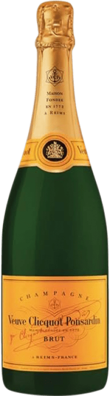 438,95 € Envío gratis | Espumoso blanco Veuve Clicquot Arrow Edidion Brut Gran Reserva A.O.C. Champagne Francia Pinot Negro, Chardonnay, Pinot Meunier Botella 75 cl