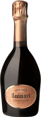 54,95 € Spedizione Gratuita | Spumante rosato Ruinart Rosé Brut Gran Riserva A.O.C. Champagne Francia Mezza Bottiglia 37 cl