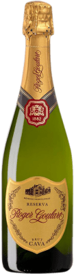 12,95 € Envío gratis | Espumoso Blanco Roger Goulart Brut Reserva D.O. Cava Cataluña España Macabeo, Xarel·lo, Chardonnay, Parellada 75 cl