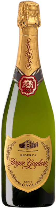 9,95 € 送料無料 | 白スパークリングワイン Roger Goulart Brut 予約 D.O. Cava カタロニア スペイン Macabeo, Xarel·lo, Chardonnay, Parellada ボトル 75 cl