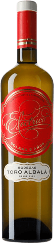 17,95 € Бесплатная доставка | Креплёное вино Toro Albalá Eléctrico Solera — Солера, Fino — Фино D.O. Montilla-Moriles Андалусия Испания Pedro Ximénez 5 Лет 75 cl