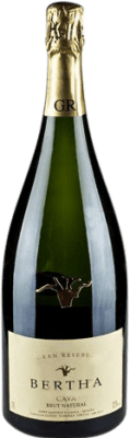 48,95 € 免费送货 | 白起泡酒 Bertha Brut Nature 大储备 D.O. Cava 加泰罗尼亚 西班牙 Macabeo, Xarel·lo, Parellada 瓶子 Magnum 1,5 L