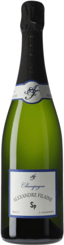 129,95 € 免费送货 | 白起泡酒 Alexandre Filaine Brut — 起泡酒 干型 特别 特级珍藏 A.O.C. Champagne 法国 Pinot Noir — 黑皮诺, Chardonnay — 莎当妮, Pinot Meunier — 黑皮诺·莫尼耶 75 cl