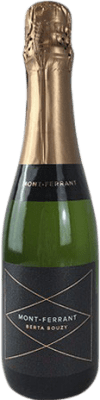 8,95 € Envio grátis | Espumante Branco Mont-Ferrant Berta Bouzy Brut — Bruto Reserva D.O. Cava Catalunha Espanha Macabeo, Xarel·lo, Chardonnay, Parellada Meia Garrafa 37 cl