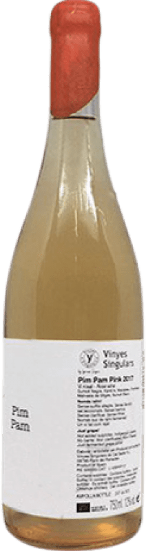 12,95 € Envoi gratuit | Vin Rosé Vinyes Singulars Pim Pam Jeune Catalogne Espagne Malvasía — Malvoisie, Sumoll, Macabeo — Macabeu, Xarel·lo, Parellada Bouteille 75 cl