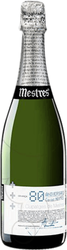18,95 € Free Shipping | White sparkling Mestres 80 Aniversari Coupatge Brut Reserve D.O. Cava Catalonia Spain Macabeo, Xarel·lo, Parellada Bottle 75 cl