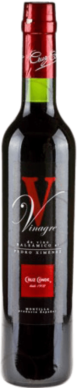 3,95 € Free Shipping | Vinegar Cruz Conde Balsámico PX Spain Pedro Ximénez Medium Bottle 50 cl