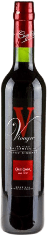 3,95 € Free Shipping | Vinegar Cruz Conde PX Balsamic Spain Pedro Ximénez Medium Bottle 50 cl