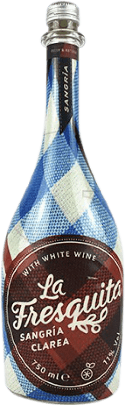 8,95 € Kostenloser Versand | Sangria Weinlimonade Sort del Castell La Fresquita Clarea Spanien Flasche 75 cl