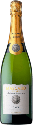 25,95 € Spedizione Gratuita | Spumante bianco Mascaró Antonio Cuvée Brut Gran Riserva D.O. Cava Catalogna Spagna Macabeo, Chardonnay, Parellada Bottiglia 75 cl
